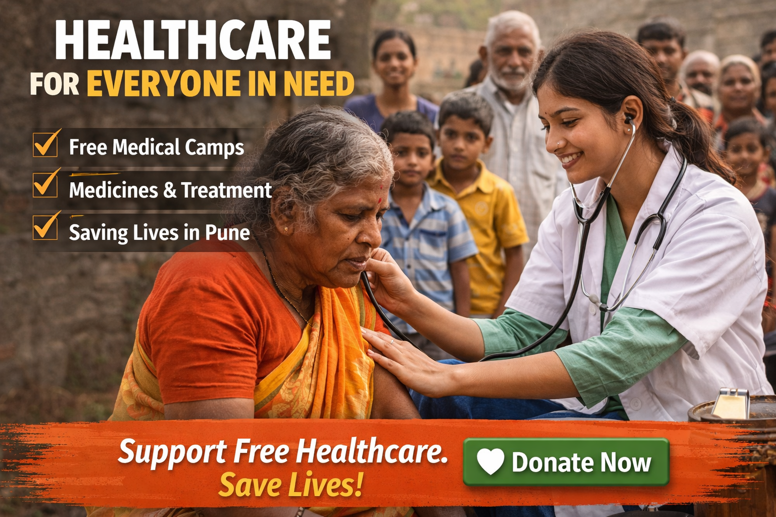 Free Medical Camp by Jitva Foundation Healthcare NGO